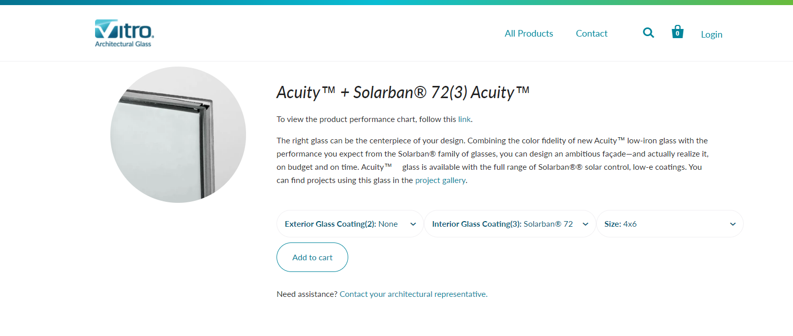 Samples.Vitroglazings.com Sample Page